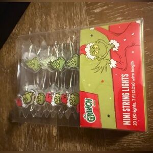 Grinch Mini String Lights